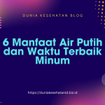 6 Manfaat Air Putih dan Waktu Terbaik Minum